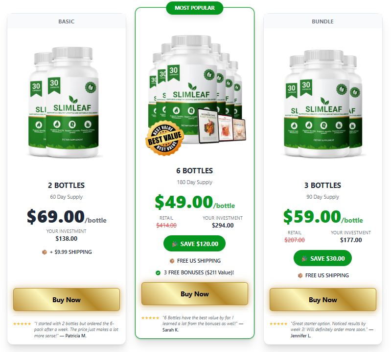 SlimLeaf Official Buy